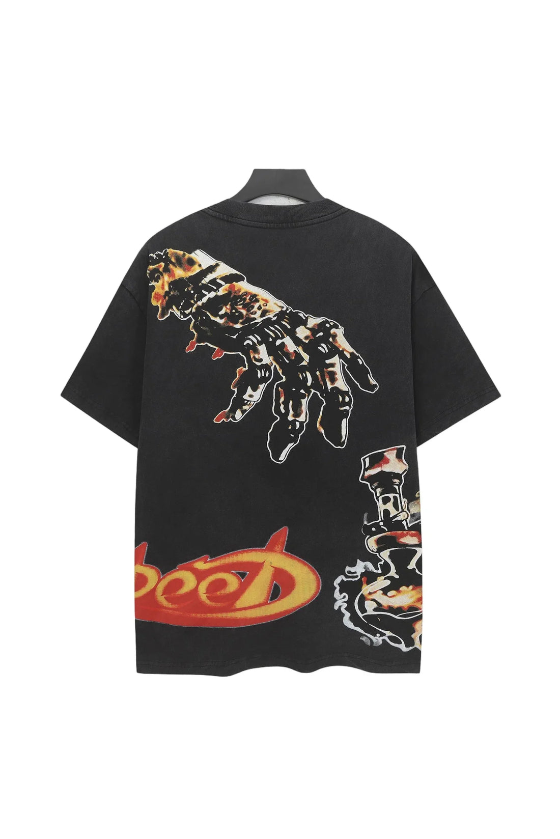 Mechanical Skull Black T-shirt
