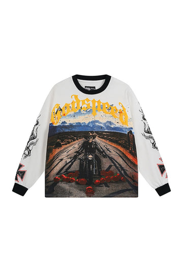 Free Skeleton Gentleman: Long sleeved shirt