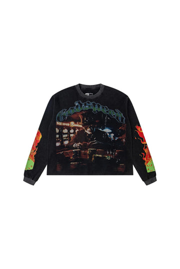 Skeleton Gambler Gentleman: Long sleeved shirt